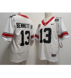 Men #13 Stetson BENNETT IV Georgia Bulldogs 1980 National Champions 40th Anniversary College Footb