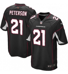 Men Nike Arizona Cardinals 21 Patrick Peterson Game Black Alternate NFL Jersey