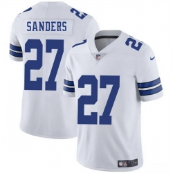 Men Dallas Cowboys 27 Miles Sanders White 2025 Vapor Untouchable Limited Stitched Football Jersey
