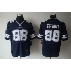 Nike Cowboys #88 Dez Bryant Navy Blue Team Color Mens Stitched NFL Limited Jersey