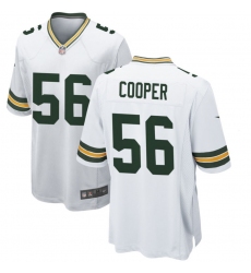Men Green Bay Packers 56 Edgerrin Cooper White 2025 Stitched Game Jersey