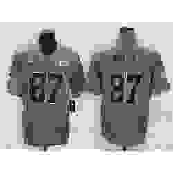 Men Kansas City Chiefs 87 Travis Kelce Limited Stitched Football Jersey