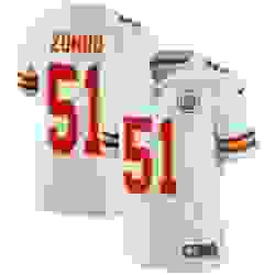 Men Nike Kansas City Chiefs #51 Frank Zombo White Vapor Untouchable Limited Player NFL Jersey