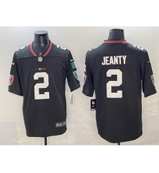 Men Las Vegas Raiders 2 Ashton Jeanty Black Mexico Vapor Limited Stitched Football Jersey