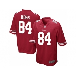 Nike San Francisco 49ers 84 Randy Moss red Game NFL Jersey