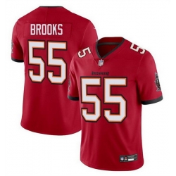 Men Tampa Bay Buccaneers 55 Derrick Brooks Red Vapor Limited Stitched Football Jersey