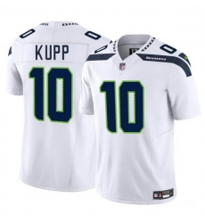 Men Seattle Seahawks 10 Cooper Kupp White 2025 F U S E  Vapor Limited Stitched Football Jersey
