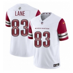 Men Washington Commanders 83 Jaylin Lane White 2025 Draft FUSE Vapor Limited Football Stitched Jersey