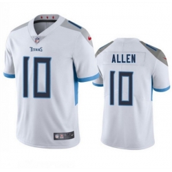 Men Tennessee Titans 10 Brandon Allen White 2025 Vapor Untouchable Stitched Jersey