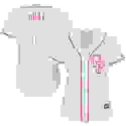 Womens Majestic Colorado Rockies 55 Jon Gray Replica White Fashion Cool Base MLB Jersey