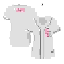 Womens Majestic Colorado Rockies 71 Wade Davis Replica White Fashion Cool Base MLB Jersey 