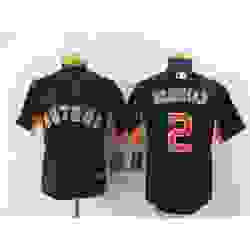 Astros 2 Alex Bregman Navy Women 2020 Nike Cool Base Jersey