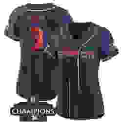 Women Houston Astros 3 Jeremy Pena Navy 2022 World Series Champions City Connect Stitched Baseball Jersey