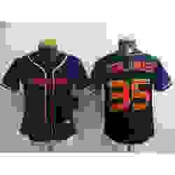 Women Houston Astros 35 Justin Verlander 2022 Navy City Connect Stitched Jersey