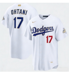 Mens Los Angeles Dodgers Shohei Ohtani Nike White 2026 Gold Collection Stadium Jersey