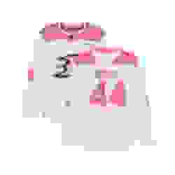 Womens Adidas Anaheim Ducks 44 Jaycob Megna Authentic White Pink Fashion NHL Jersey 