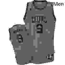 Celtics 9 Rajon Rondo Grey Static Fashion Stitched NBA Jersey 
