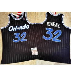 Magic 32 Shaquille O 27Neal Black 1994 95 Hardwood Classics Jersey