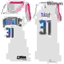 Womens Nike Orlando Magic 31 Terrence Ross Swingman WhitePink Fashion NBA Jersey