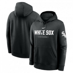 Mens Nike Black Chicago White Sox Fashion Club Pullover Hoodie