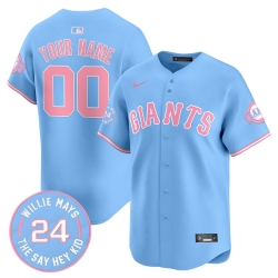 San Francisco Giants Blue Customized Jersey