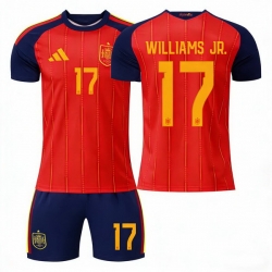 2026 FIFA World Cup Spain Soccer Home Jersey #17