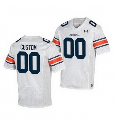 Auburn Tigers Custom White Replica Men'S Jersey