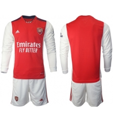 Men Arsenal Long Sleeve Soccer Jerseys 514