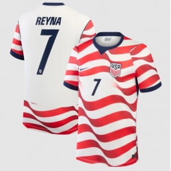 Giovanni Reyna USMNT Nike 2026 Home Stadium Replica Jersey White