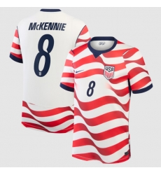 Weston McKennie USMNT Nike 2026 Home Stadium Replica Jersey White Weston McKennie USMNT Nike 2026 Home Stadium Replica Jersey White