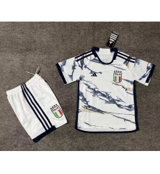 Youth Soccer Jersey Italy Away White