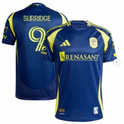 Mens Nashville SC Sam Surridge adidas Navy 2025 The Heart Of Nashville Kit Authentic Player Jersey