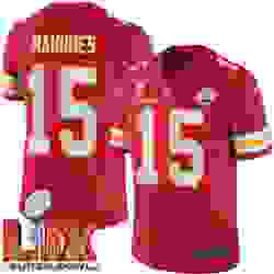 Youth Kansas City Chiefs Patrick Mahomes #15 Red 2024 2025 Super Bowl LIX F U S E Stitched Jersey