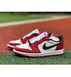 AIR JORDAN 1 RETRO LOW OG 705329 600 Women Shoes