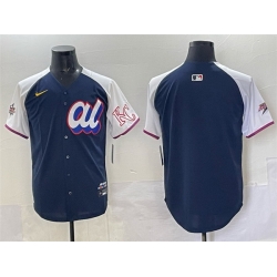 Men American League Kansas City Royals Blank Navy Alternate 2025 All Star Edition Limited Stitched Baseball Jersey