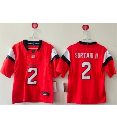 Women Denver Broncos 2 Pat Surtain II Orange 2024 F U S E Throwback Stitched Jersey  Women Denver Broncos 2 Pat Surtain II Orange 2024 F U S E Throwback Stitched Jersey