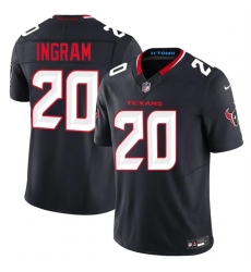 Men Houston Texans  20 Ja Marcus Ingram Navy 2026 F U S E  Vapor Limited Stitched Football Jersey