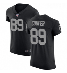 Mens Nike Oakland Raiders 89 Amari Cooper Black Team Color Vapor Untouchable Elite Player NFL Jersey