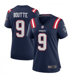 Women New England Patriots 9 Kayshon Boutte Navy 2025 Stitched Game Jersey  Women New England Patriots 9 Kayshon Boutte Navy 2025 Stitched Game Jersey
