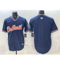 Men Detroit Tigers Blank Navy 2026 Alternate Vapor Premier Limited Stitched Baseball Jersey Men Detroit Tigers Blank Navy 2026 Alternate Vapor Premier Limited Stitched Baseball Jersey