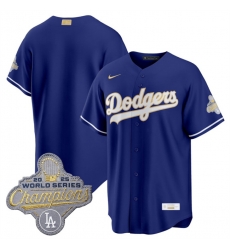 Men Los Angeles Dodgers Blank Royal 2026 Alternate Gold Collection Stadium Stitched Baseball Jersey Men Los Angeles Dodgers Blank Royal 2026 Alternate Gold Collection Stadium Stitched Baseball Jersey