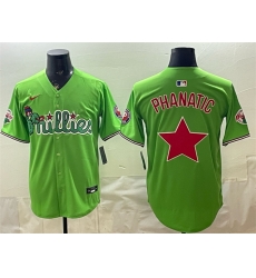 Men Philadelphia Phillies Light Green Phanatic Limited Stitched Jersey Men Philadelphia Phillies Light Green Phanatic Limited Stitched Jersey