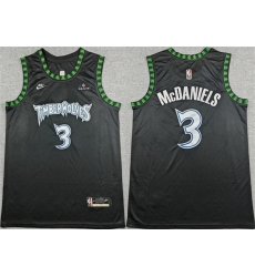 Men Minnesota Timberwolves 3 Jaden McDaniels Black 2025 26 Classic Edition Stitched jersey Men Minnesota Timberwolves 3 Jaden McDaniels Black 2025 26 Classic Edition Stitched jersey