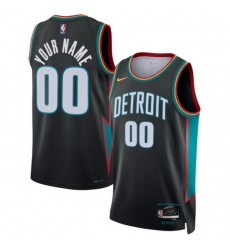 Detroit Pistons Nike Unisex 2025 2026 City Edition Swingman Custom Jersey Charcoal Detroit Pistons Nike Unisex 2025 2026 City Edition Swingman Custom Jersey Charcoal