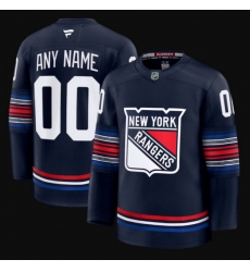 Men Women Youth New York Rangers Fanatics Alternate Premium Custom Jersey Navy Men Women Youth New York Rangers Fanatics Alternate Premium Custom Jersey Navy