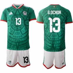 Mexicoa 2026 FIFA World Cup Soccer Jersey Green #13 G.OCHOA
