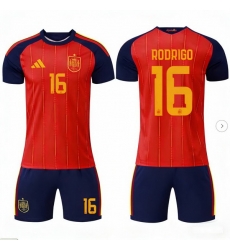 2026 FIFA World Cup Spain Soccer Home Jersey #16 2026 FIFA World Cup Spain Soccer Home Jersey #16