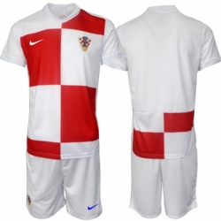 Men Columbia Custom White Red 2024 25 Home Soccer Jersey Suit