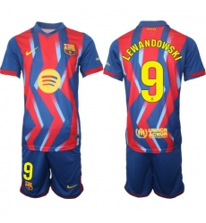 Men FC Barcelona 2026 Soccer Jerseys RedBlue #9 LEWANDOWSKI Men FC Barcelona 2026 Soccer Jerseys RedBlue #9 LEWANDOWSKI
