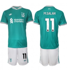 Men Liverpool 2026 Soccer Jerseys Teal #11 M.SALAH Men Liverpool 2026 Soccer Jerseys Teal #11 M.SALAH